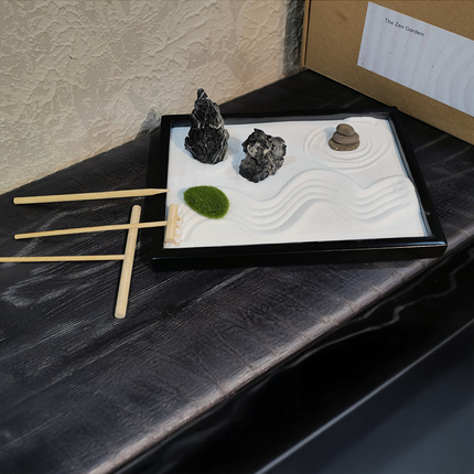Zen Garden Set Decorative Interior Accent