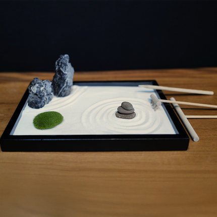 Zen Garden Set Decorative Interior Accent