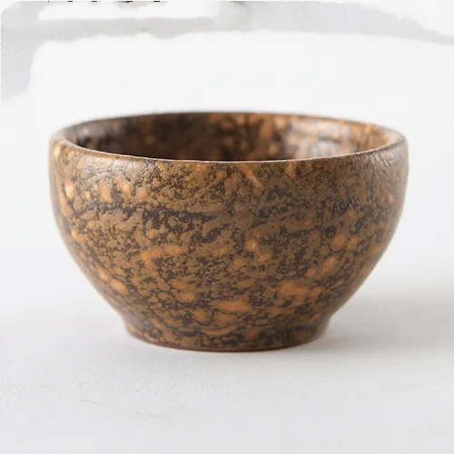 Coarse Pottery Tea Cup Kiln Glaze