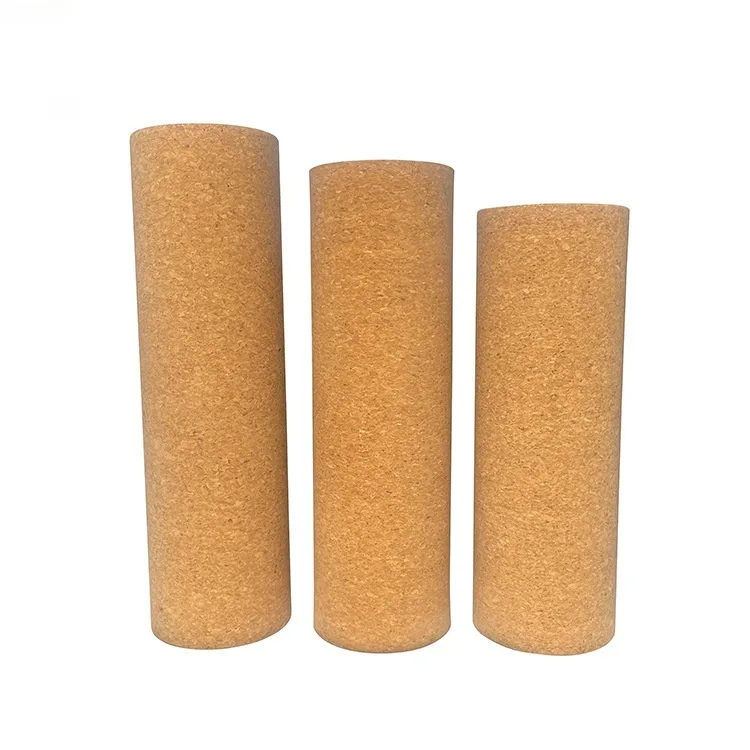 Natural Cork Yoga Roller Set