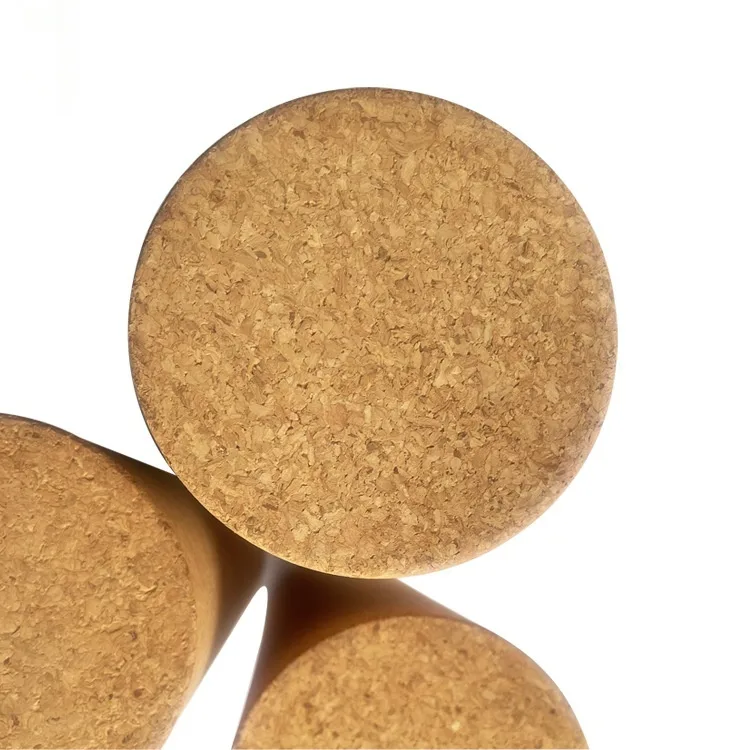 Natural Cork Yoga Roller Set
