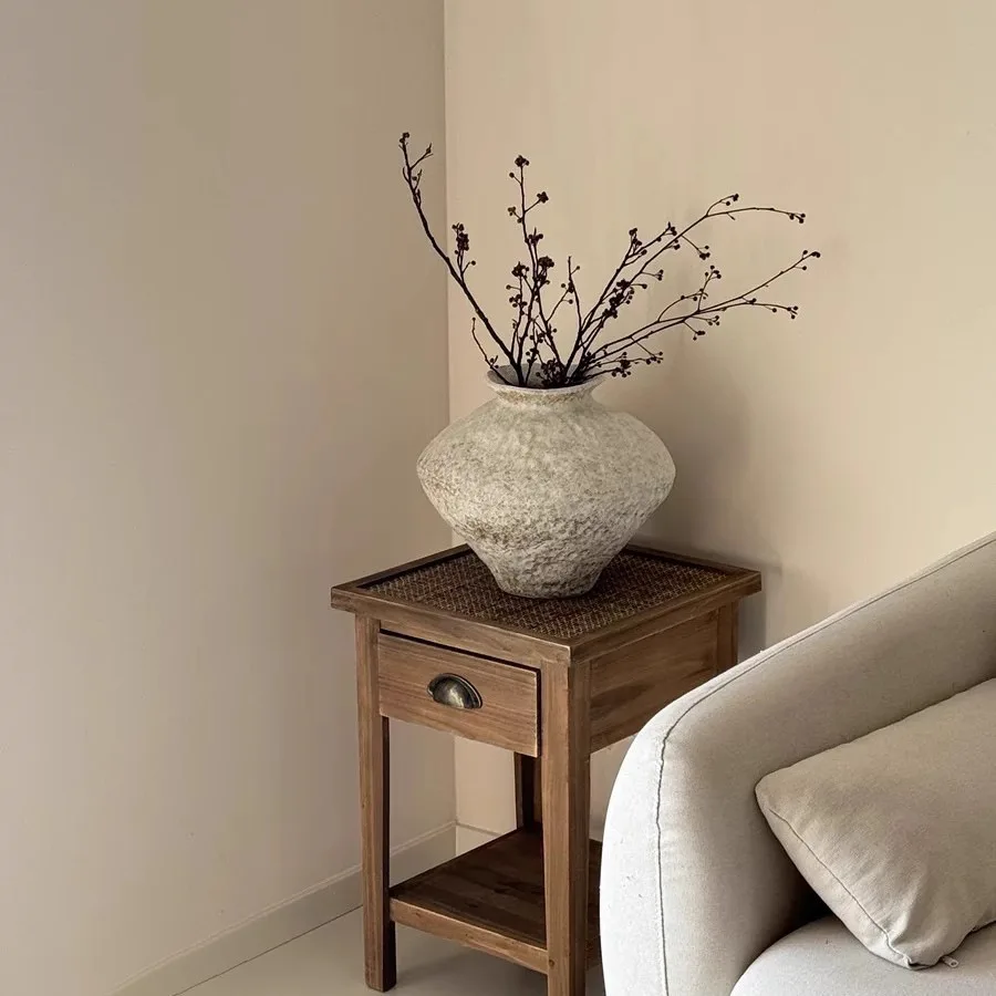 Rustic Wabi Sabi Ceramic Vase Short Or Tall