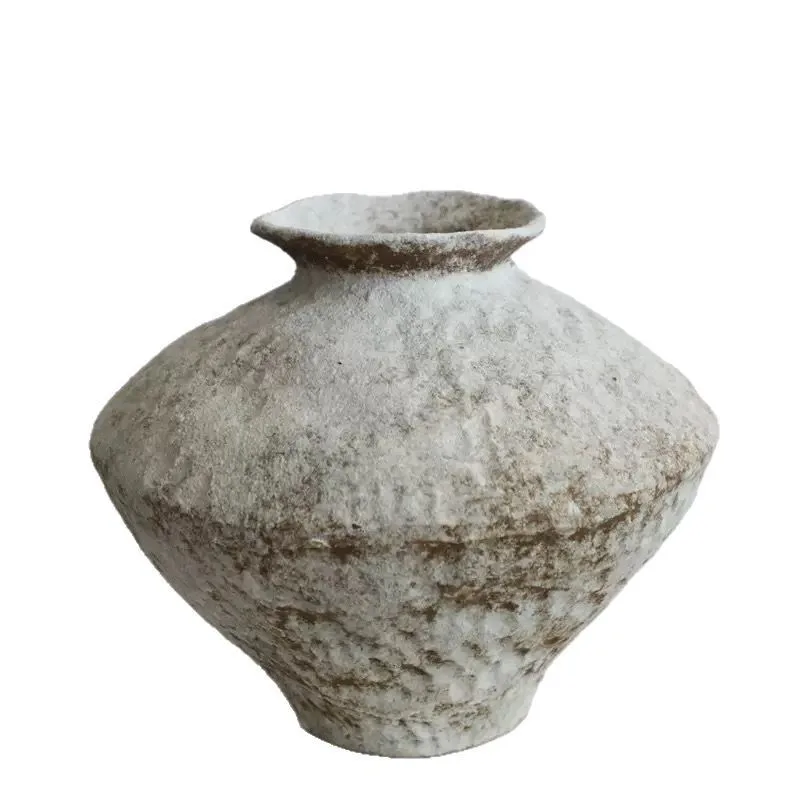 Rustic Wabi Sabi Ceramic Vase Short Or Tall