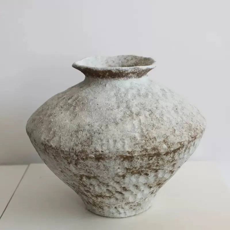 Rustic Wabi Sabi Ceramic Vase Short Or Tall