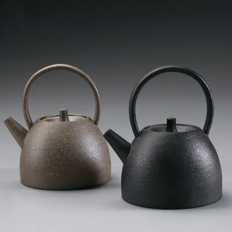 Stoneware Teapot With Lifting Handle