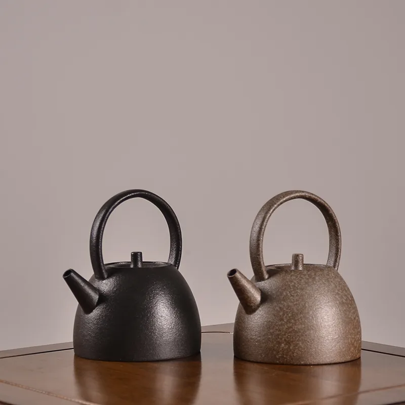 Stoneware Teapot With Lifting Handle
